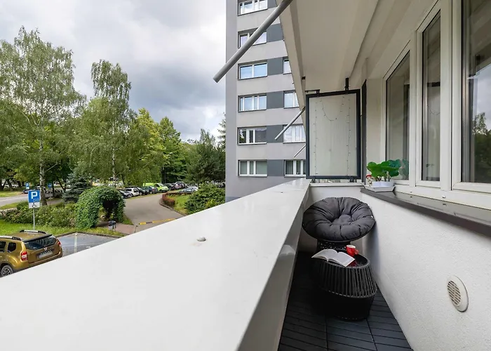 Piastow Comfy With Balcony & Office In By Renters Apartament